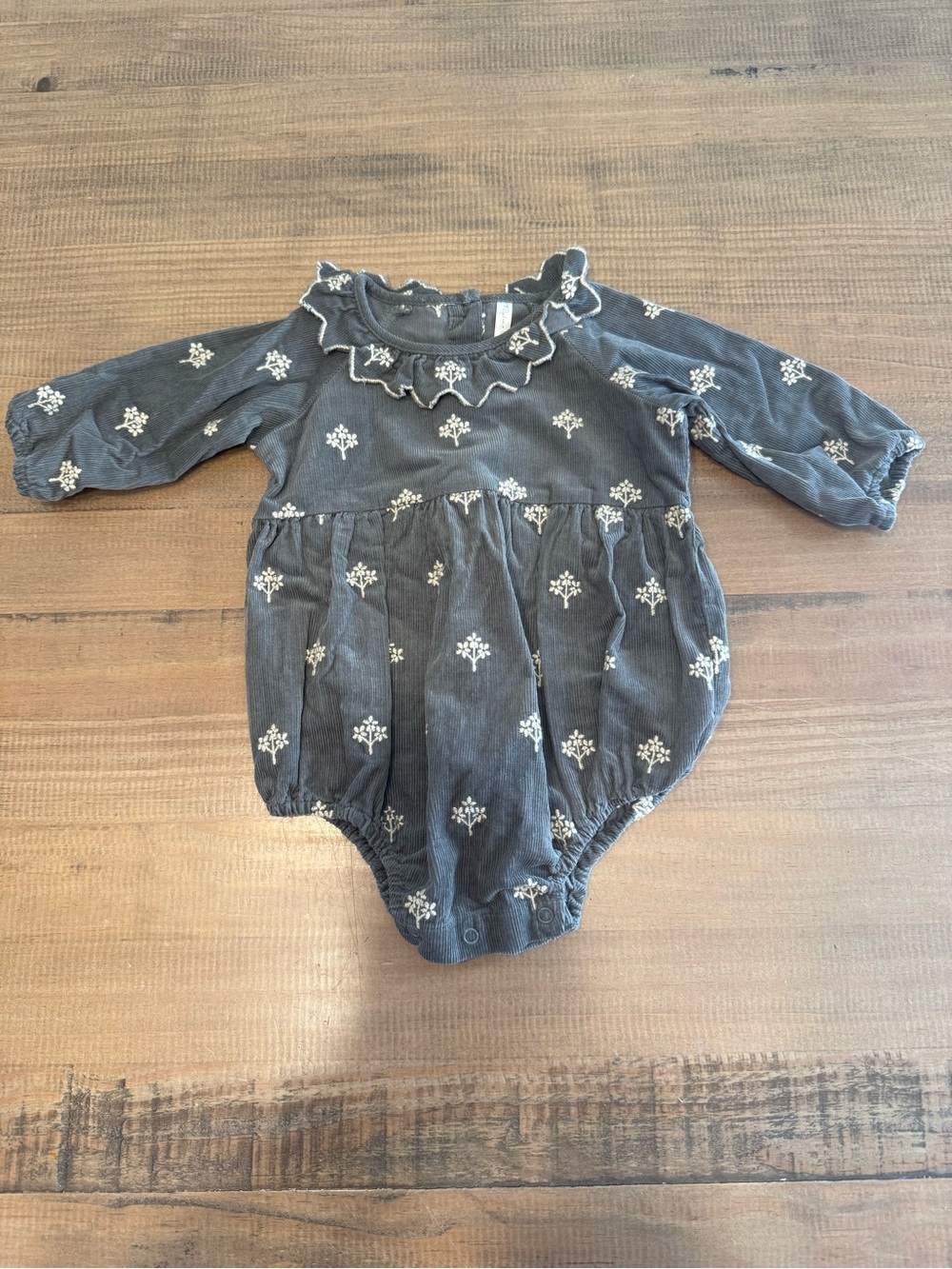 Rylee + Cru Freya Bubble in Forest Green - 18/24 mo